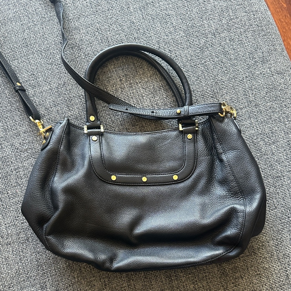 TORY BURCH Black Leather Handbag - Picture 7 of 16
